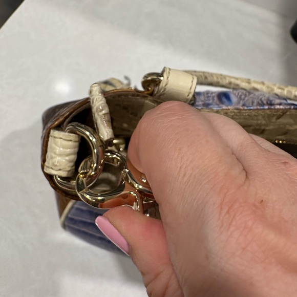 Brahmin Duxbury Satchel - Washed Indigo Ipanema - FLAWLESS Like New Condition - Picture 5 of 12